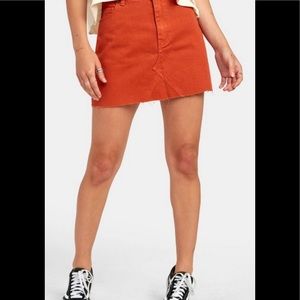 RVCA SKIRT SIENA HIGH RISE DENIM 25